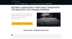 Desktop Screenshot of opentrader.com